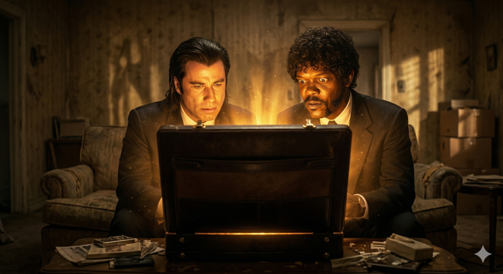 Pulp Fiction briefcase theory