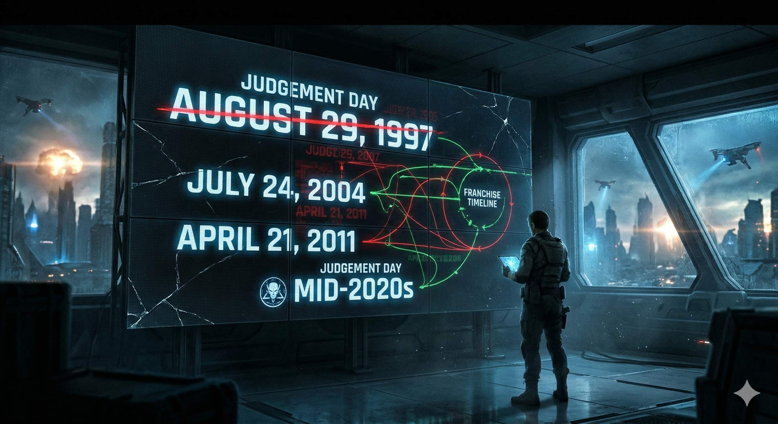 Terminator Judgement Day date