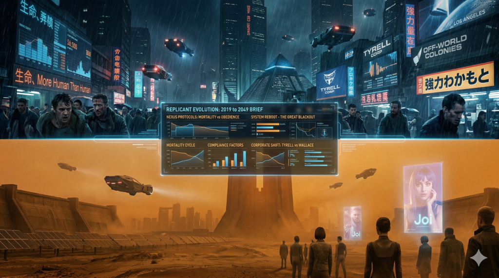 Blade Runner: 2019 to 2049 Brief